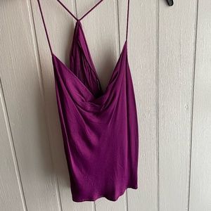 Zara open back top